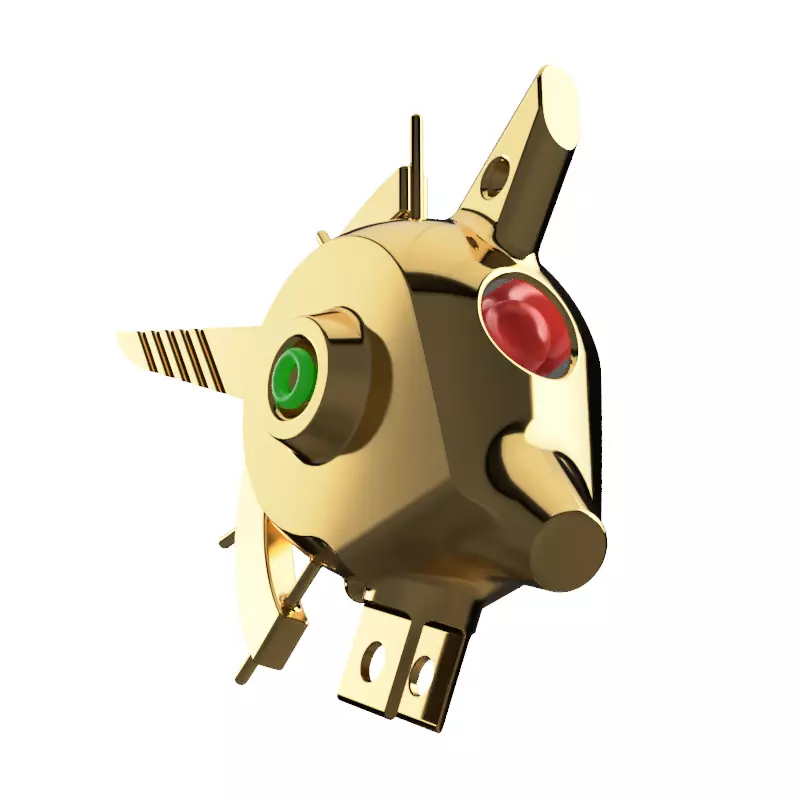 Robot Head 3D model