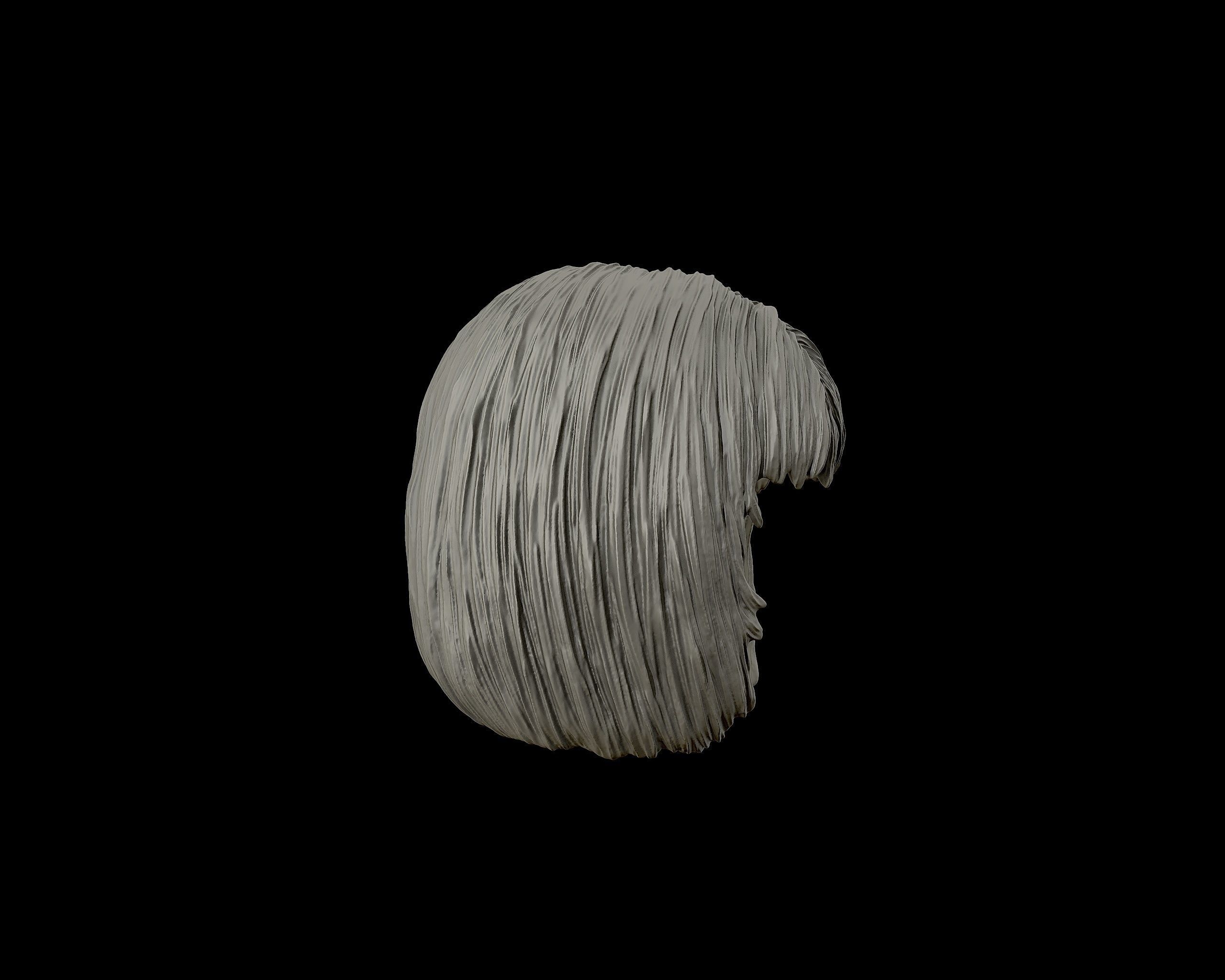 Hairstyle 17 3D print model_19