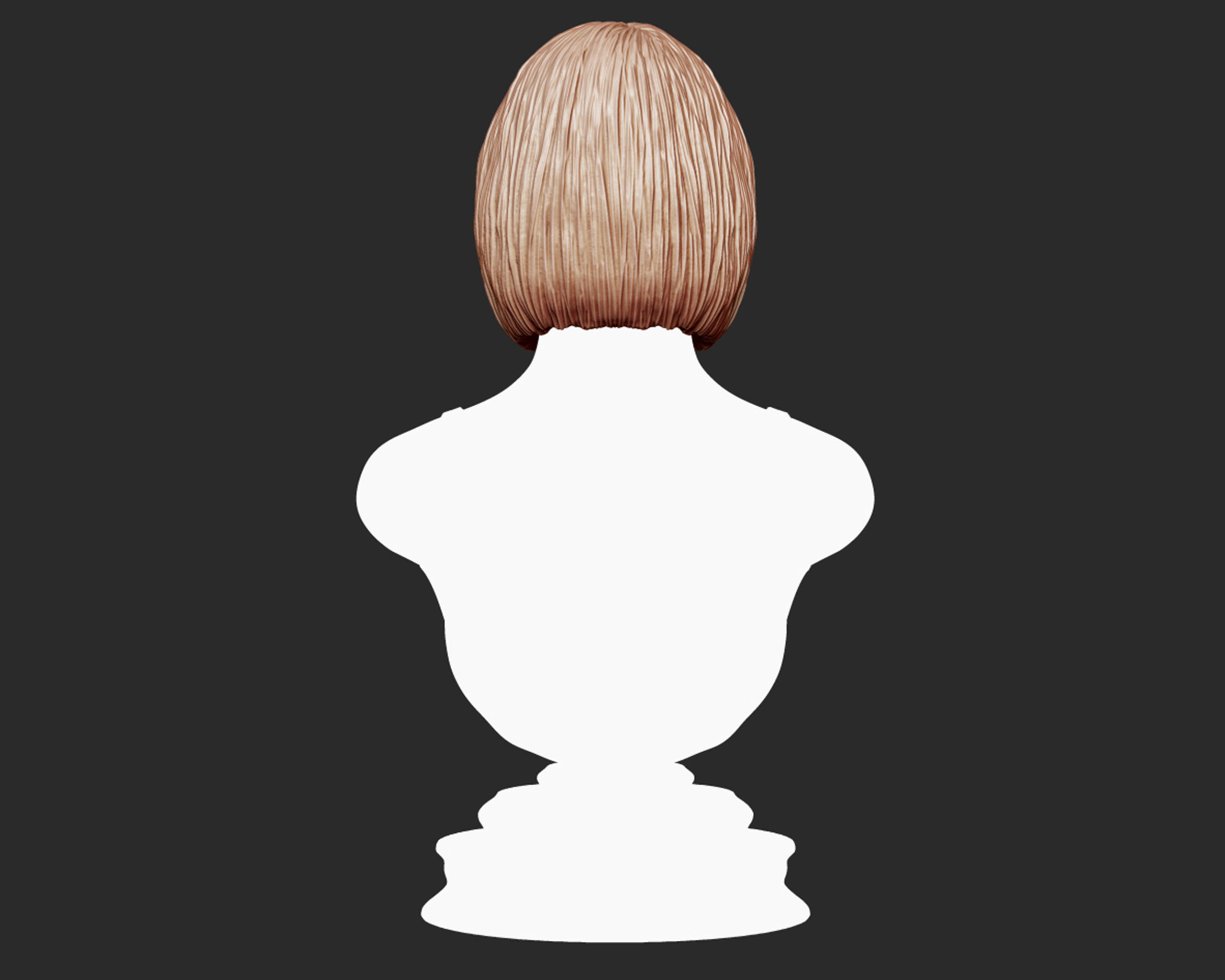 Hairstyle 17 3D print model_9