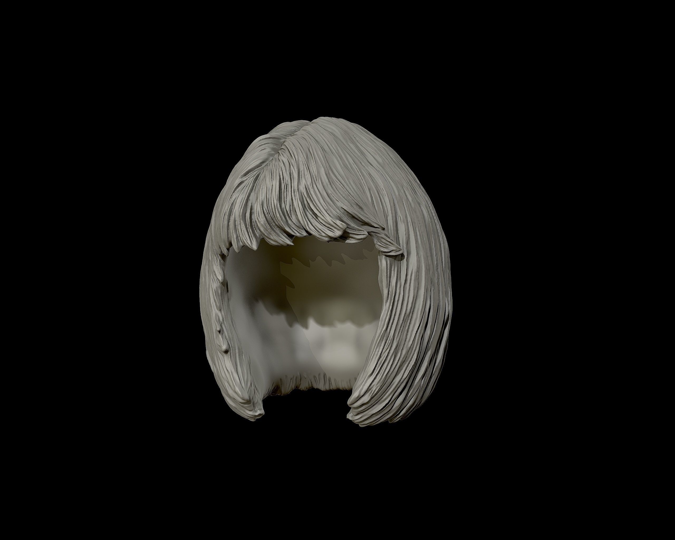 Hairstyle 17 3D print model_13