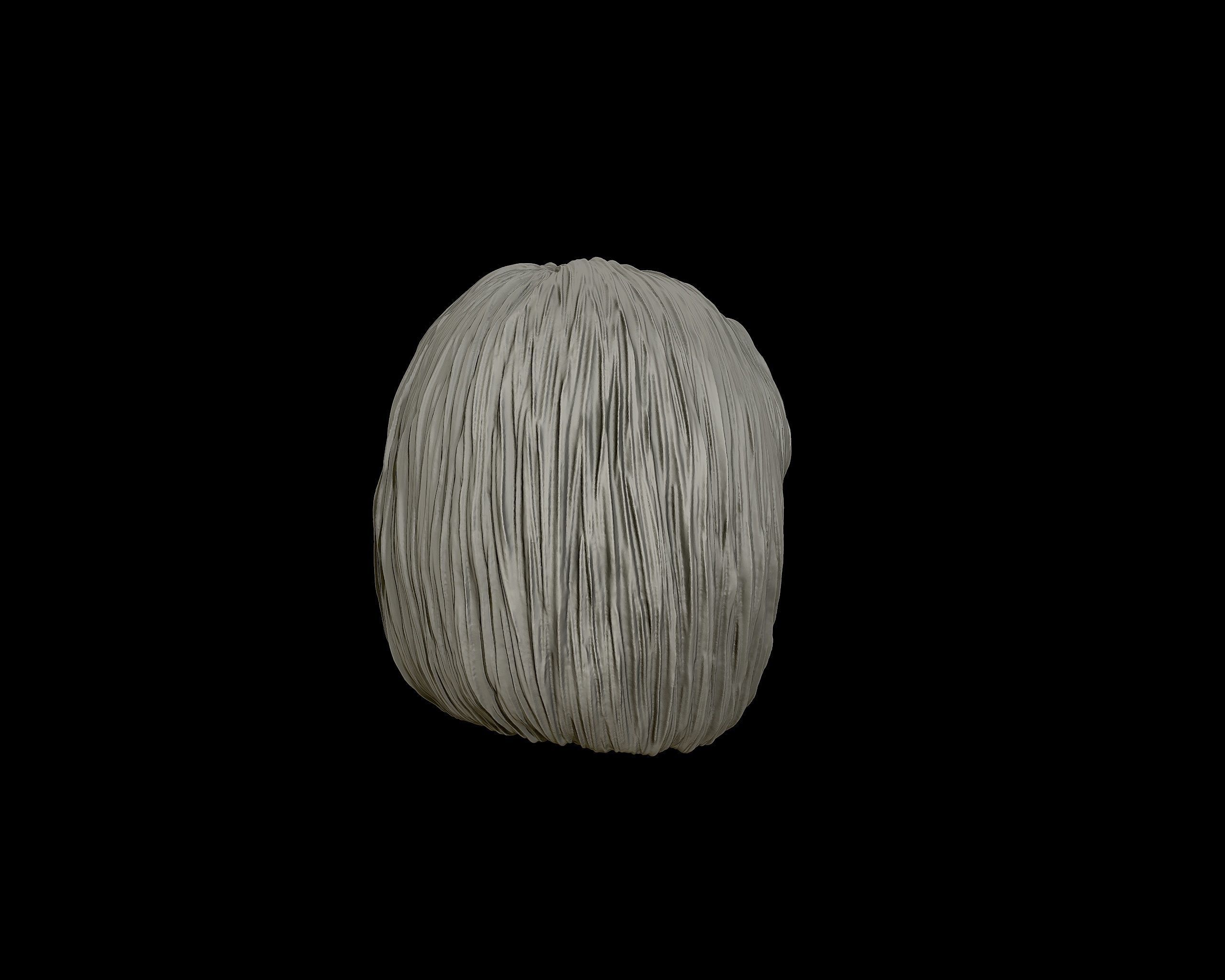 Hairstyle 17 3D print model_17