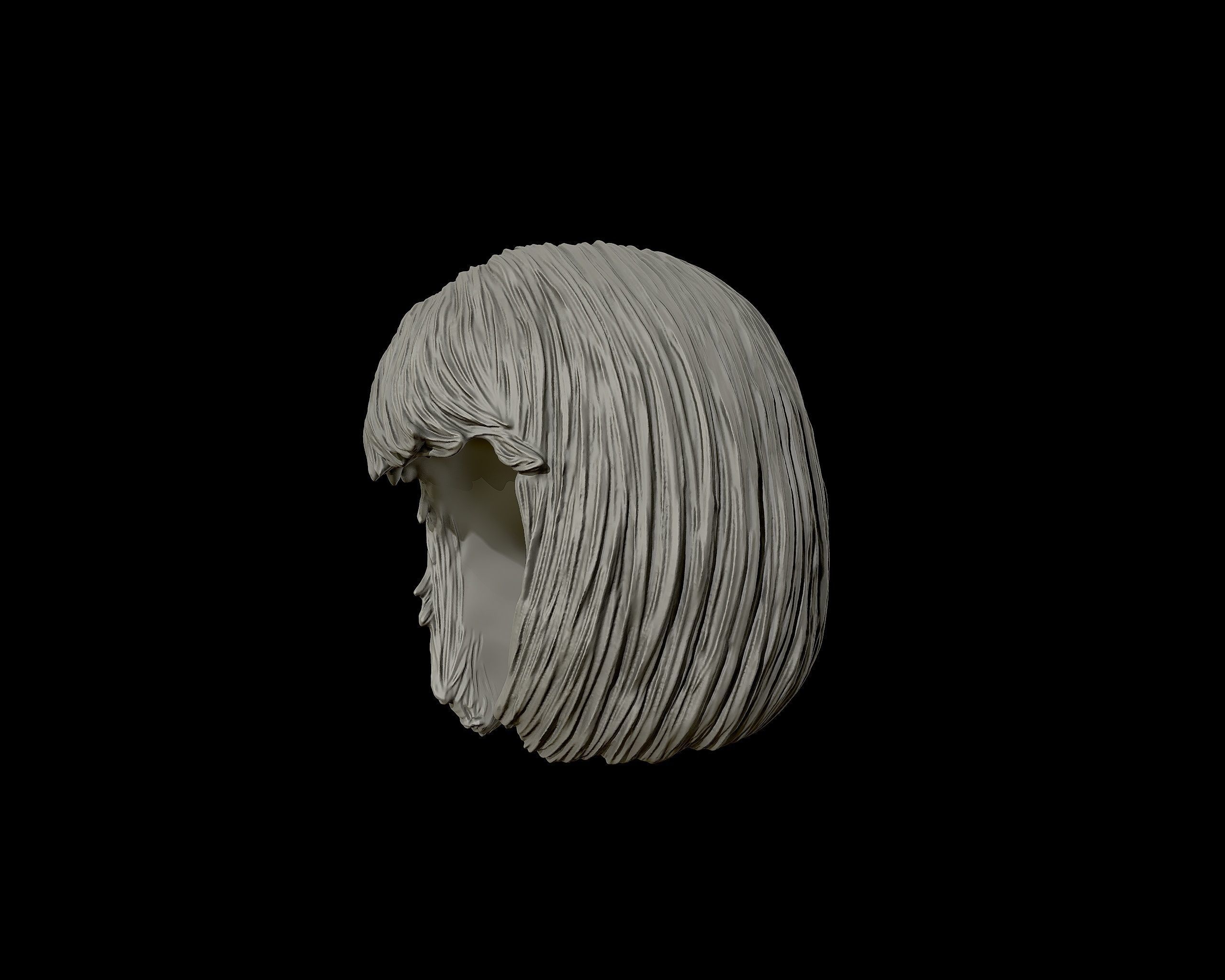 Hairstyle 17 3D print model_15