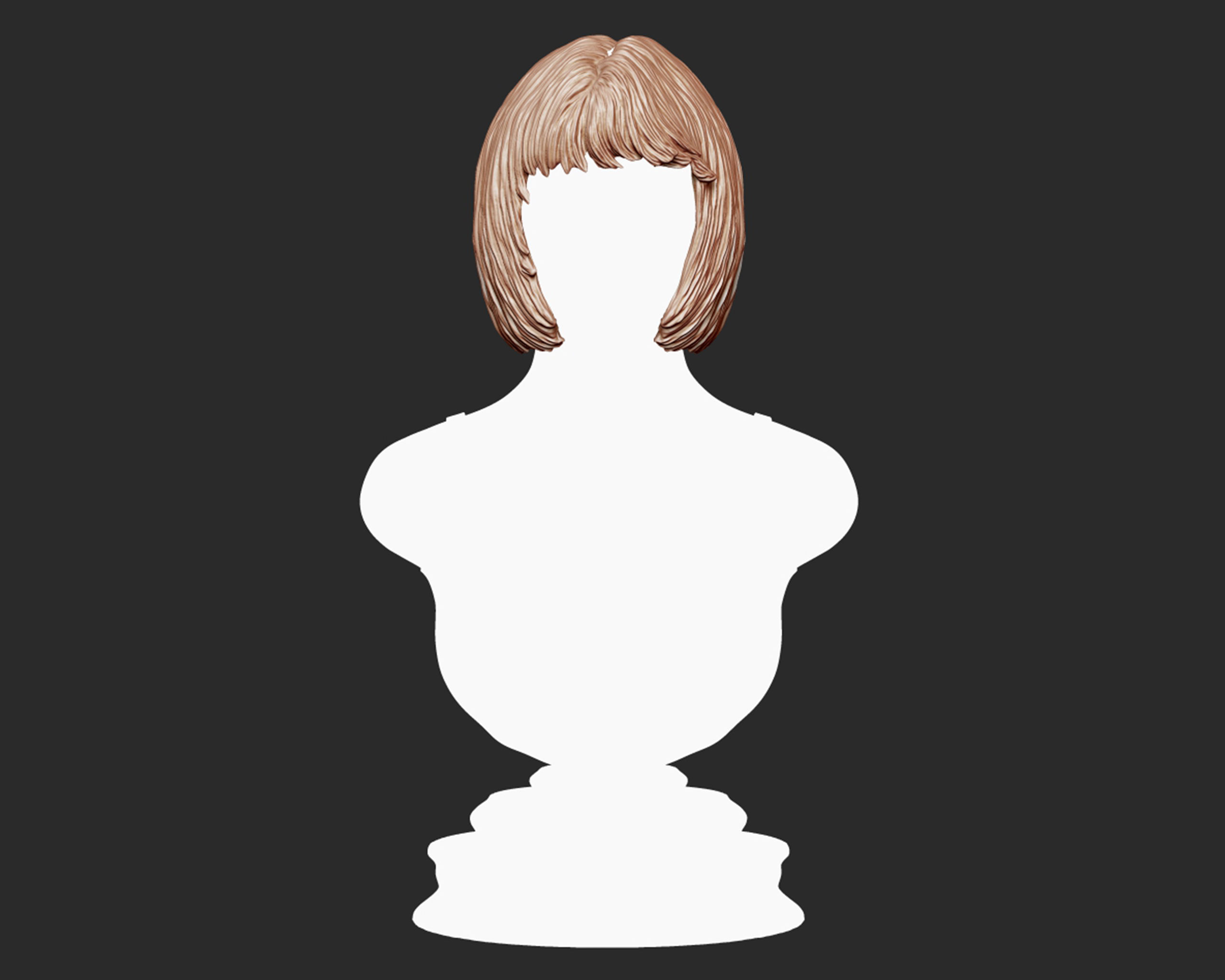 Hairstyle 17 3D print model_7