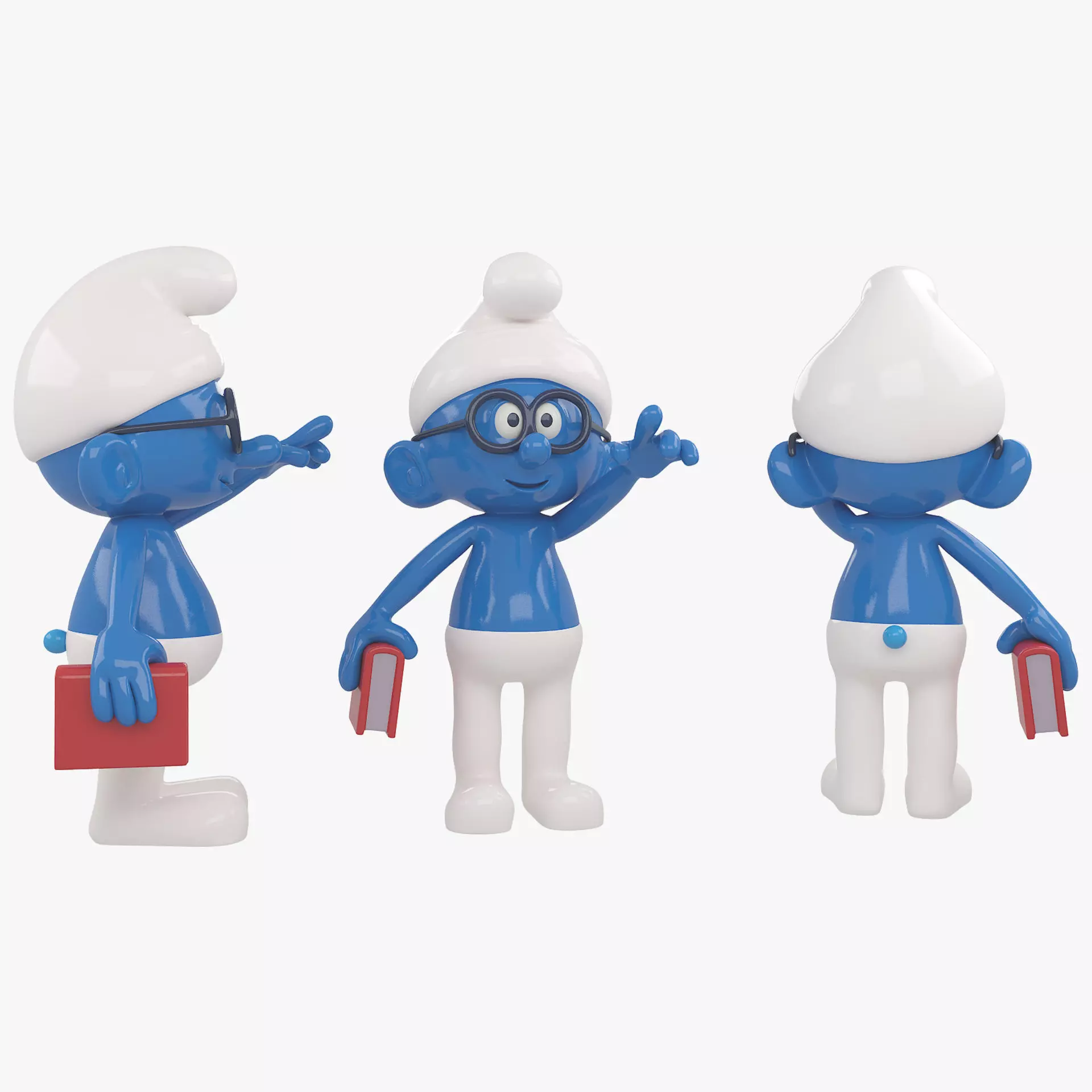 xitrum 2 smurf 3D model_0