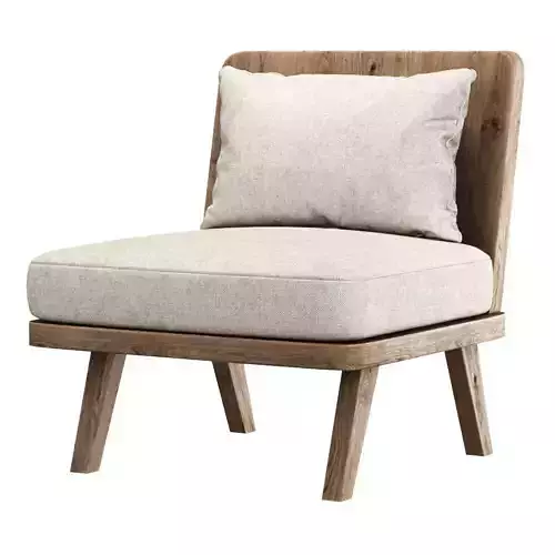 Alexa wooden chair 