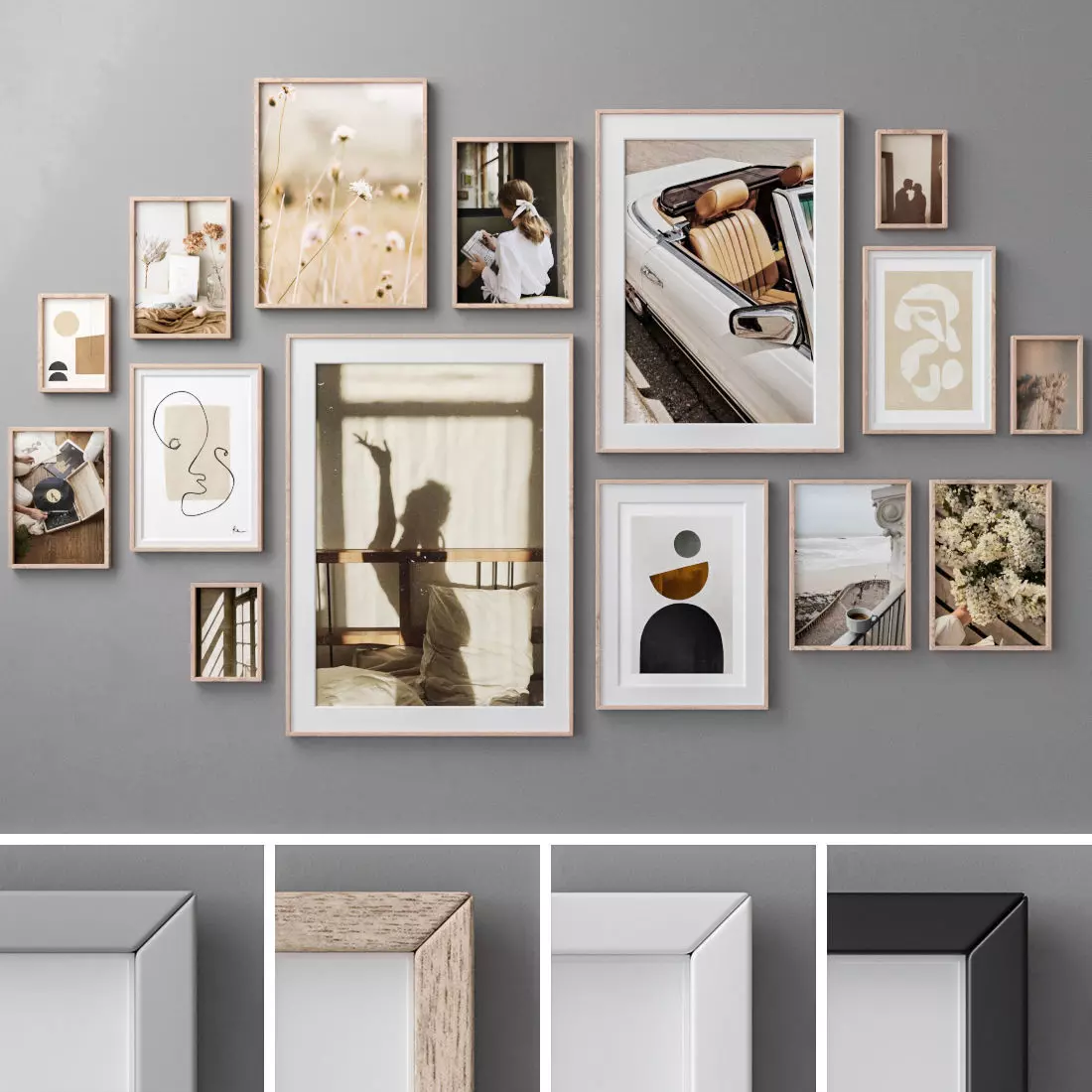 Photo Frames Set  86 3D model_0