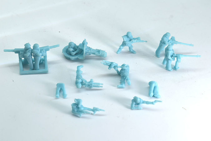 Gaslands Crew - Gunners 3D print model