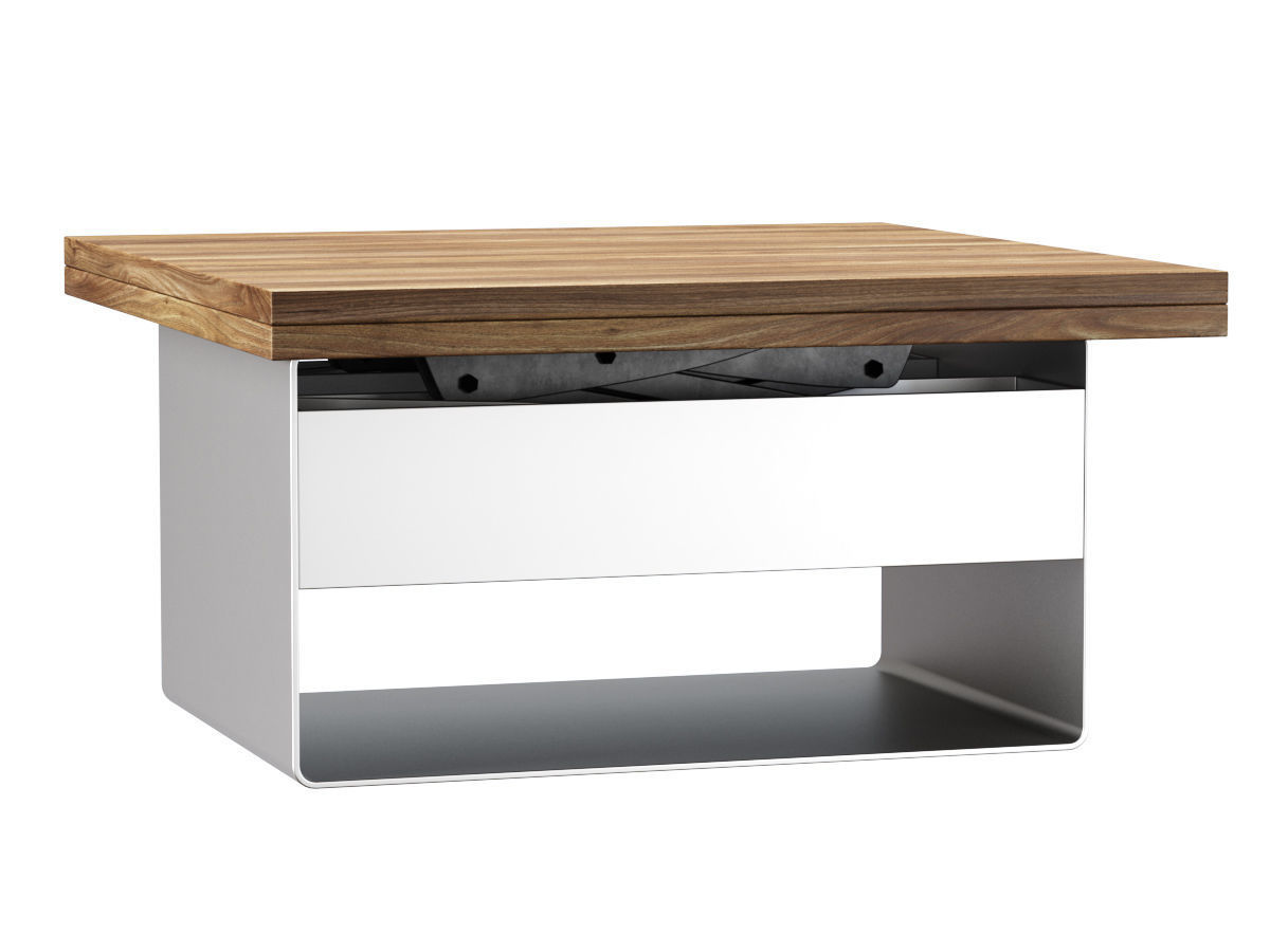 Mesa de centro transformable table Sedit Mesita baja WIND  Low-poly 3D model_5