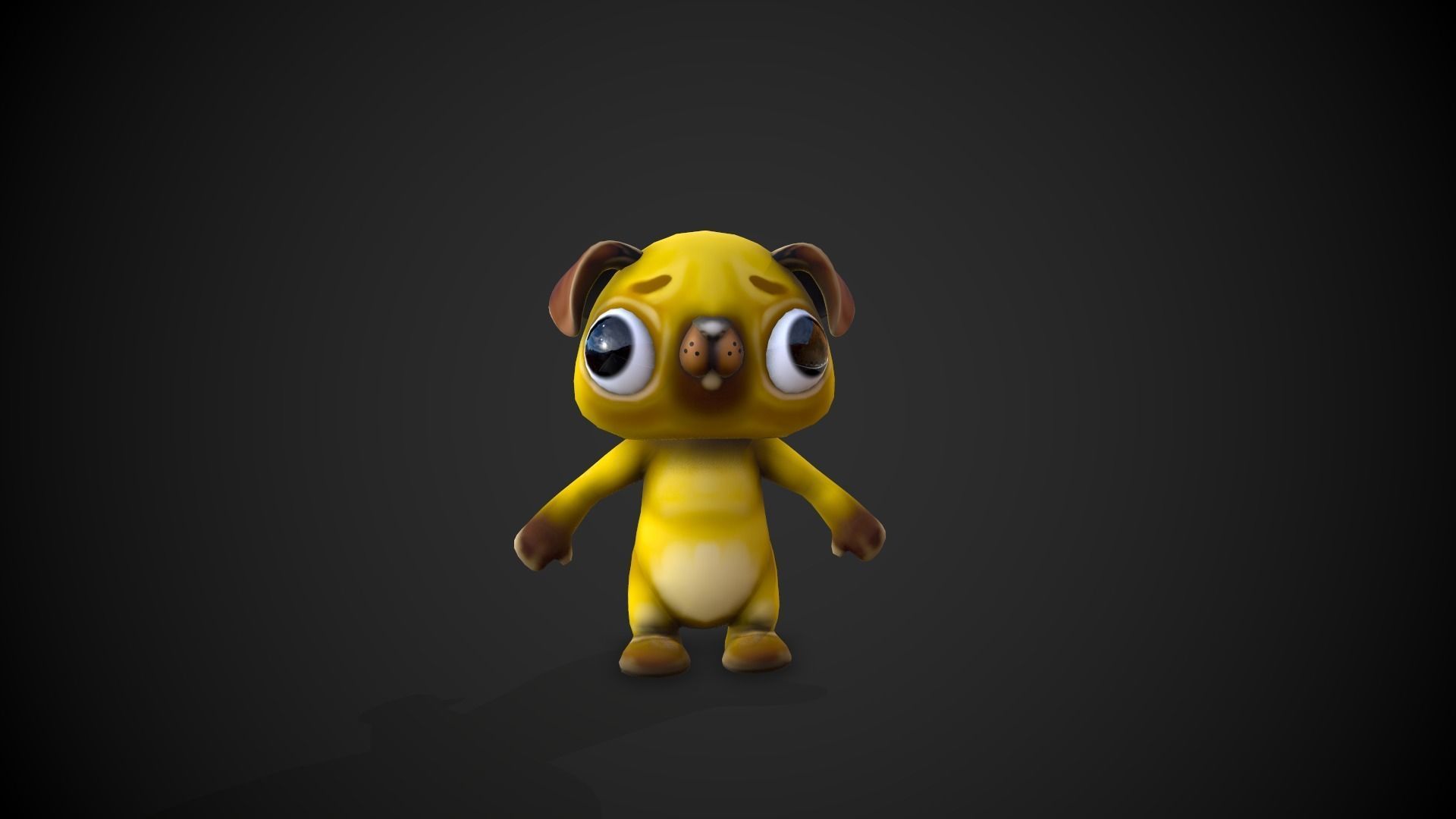 Stylized Animal Characters Low-poly 3D model_5