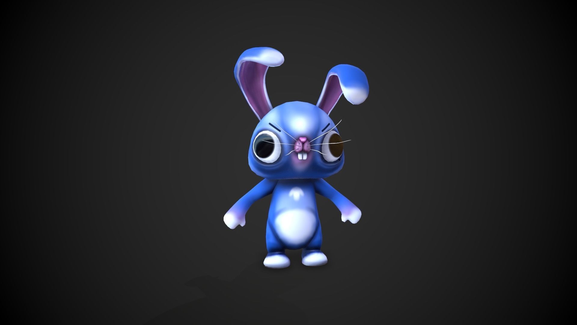 Stylized Animal Characters Low-poly 3D model_6