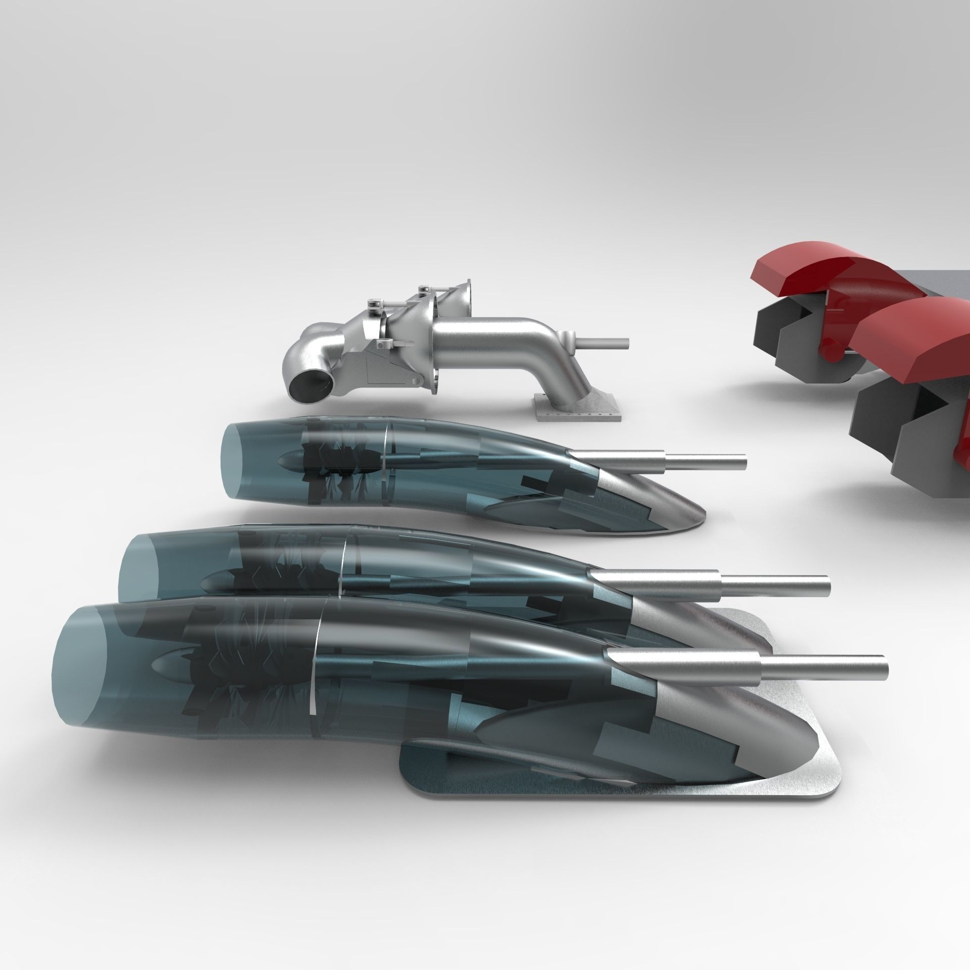 Water Jet Propulsion 3D model_6