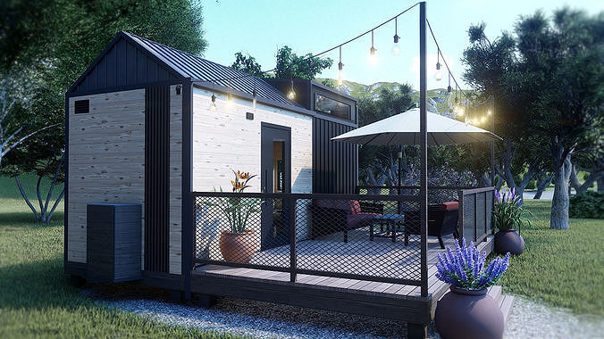 Tiny House   SHUMBEK15   15m2    3d model 3D model