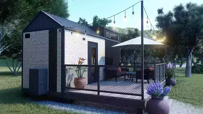 Tiny House   SHUMBEK15   15m2    3d model