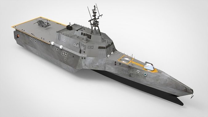 Landing Craft Ship  3D model