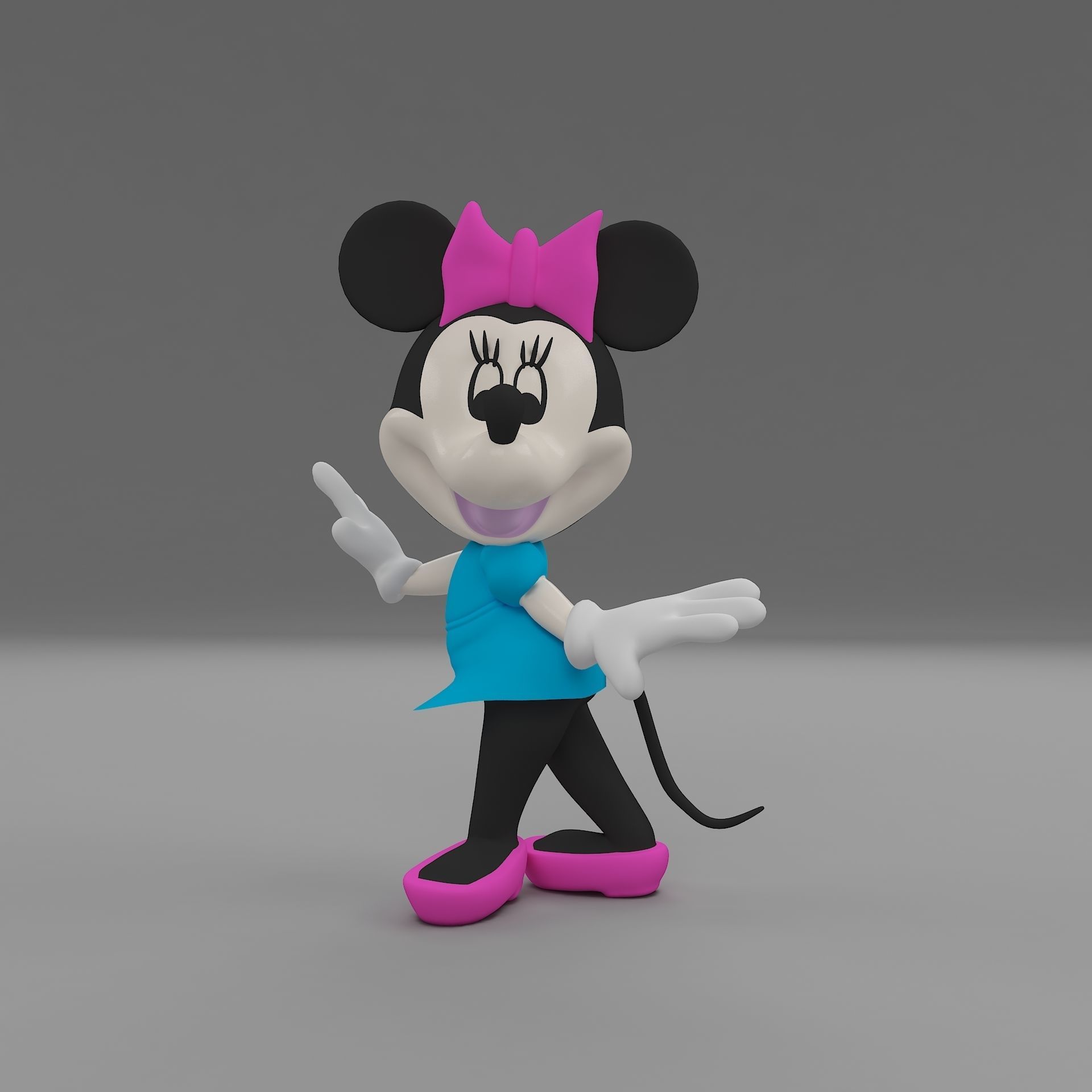mickey mouse 2 3D model_2