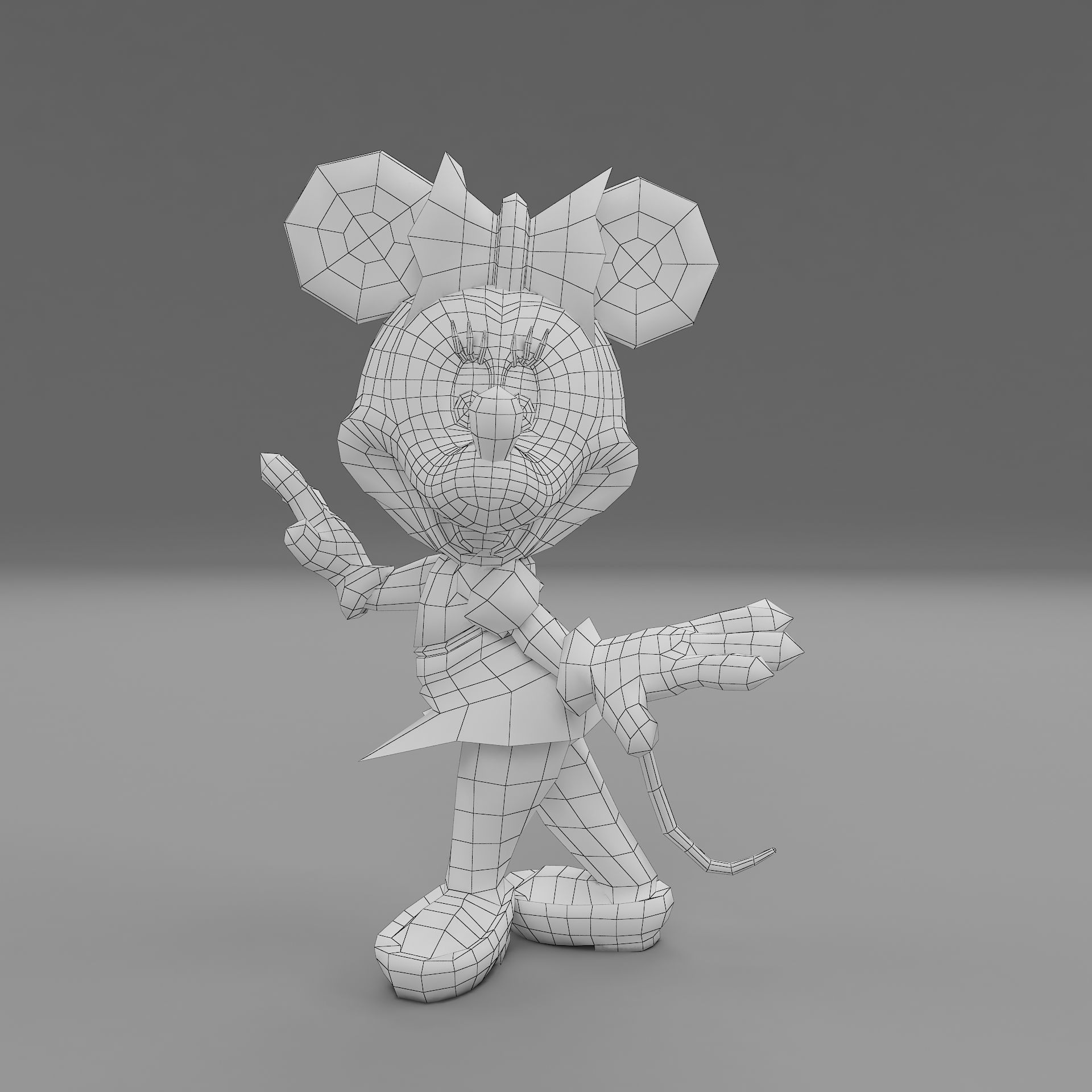 mickey mouse 2 3D model_1