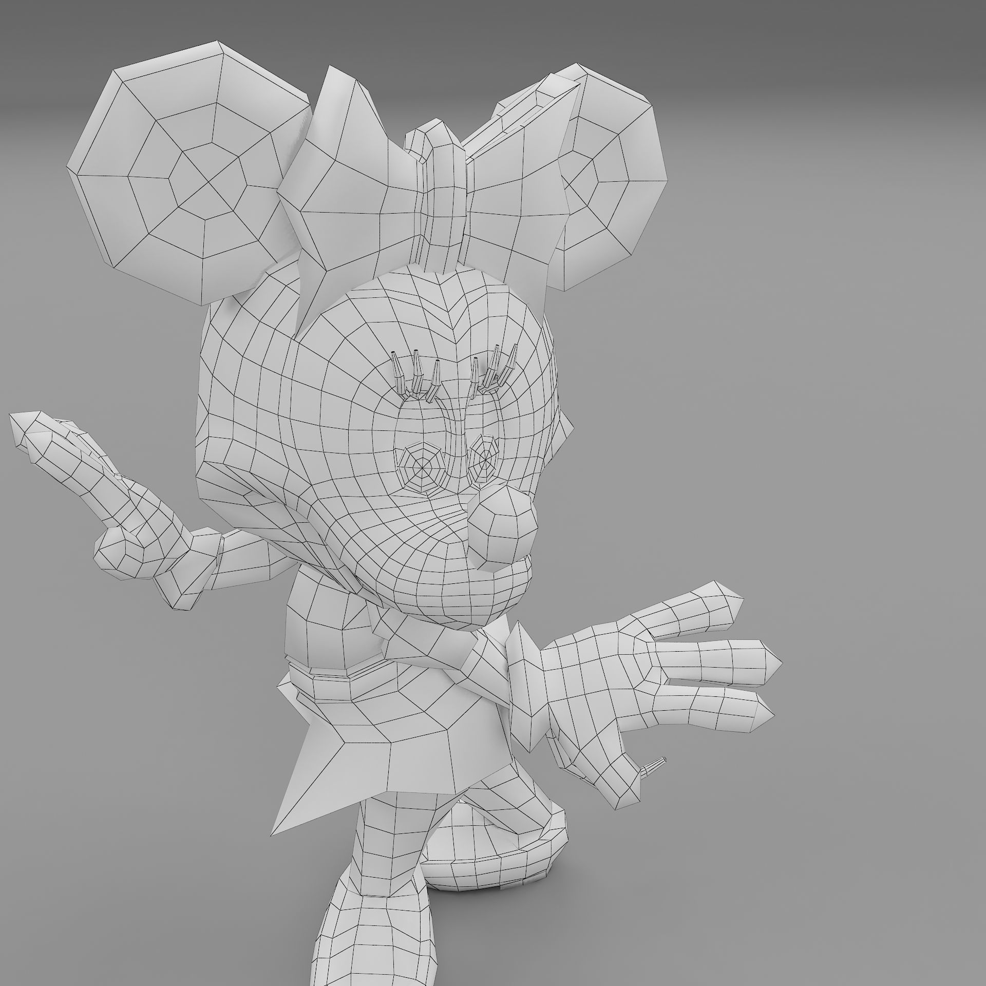 mickey mouse 2 3D model_9