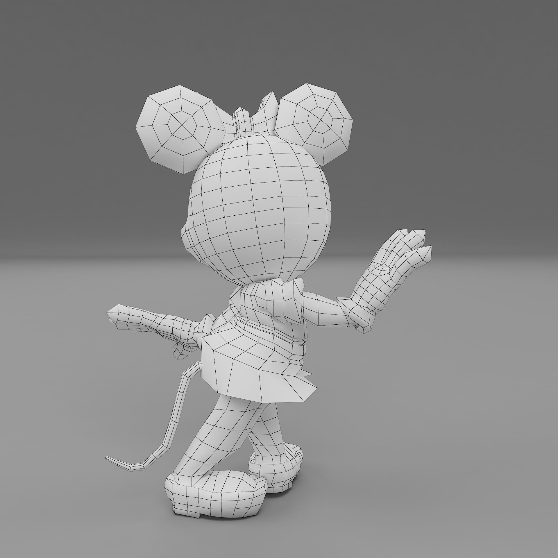 mickey mouse 2 3D model_5