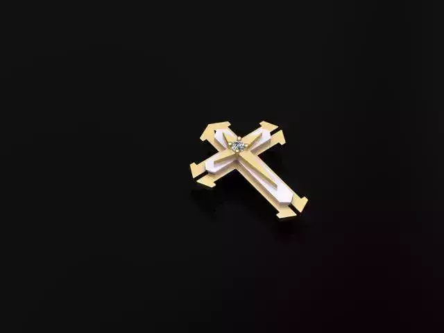 Cross pendant