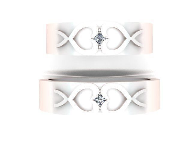 wedding band Free 3D print model