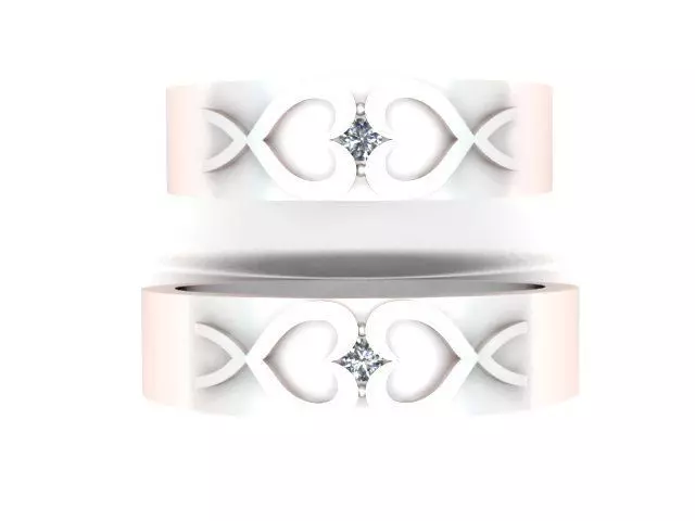 wedding band Free 3D print model