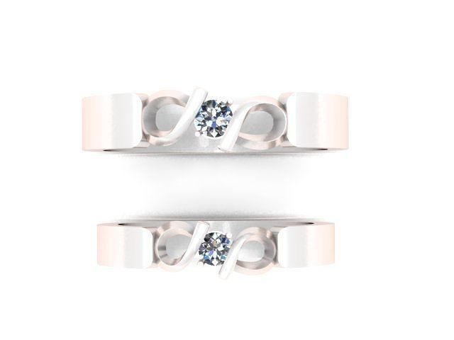 wedding band Free 3D print model