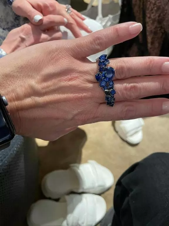 two finger Ring 3D print model_0