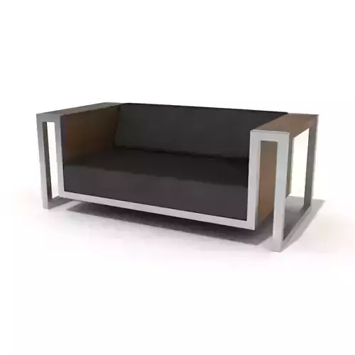 Modern Black Sofa