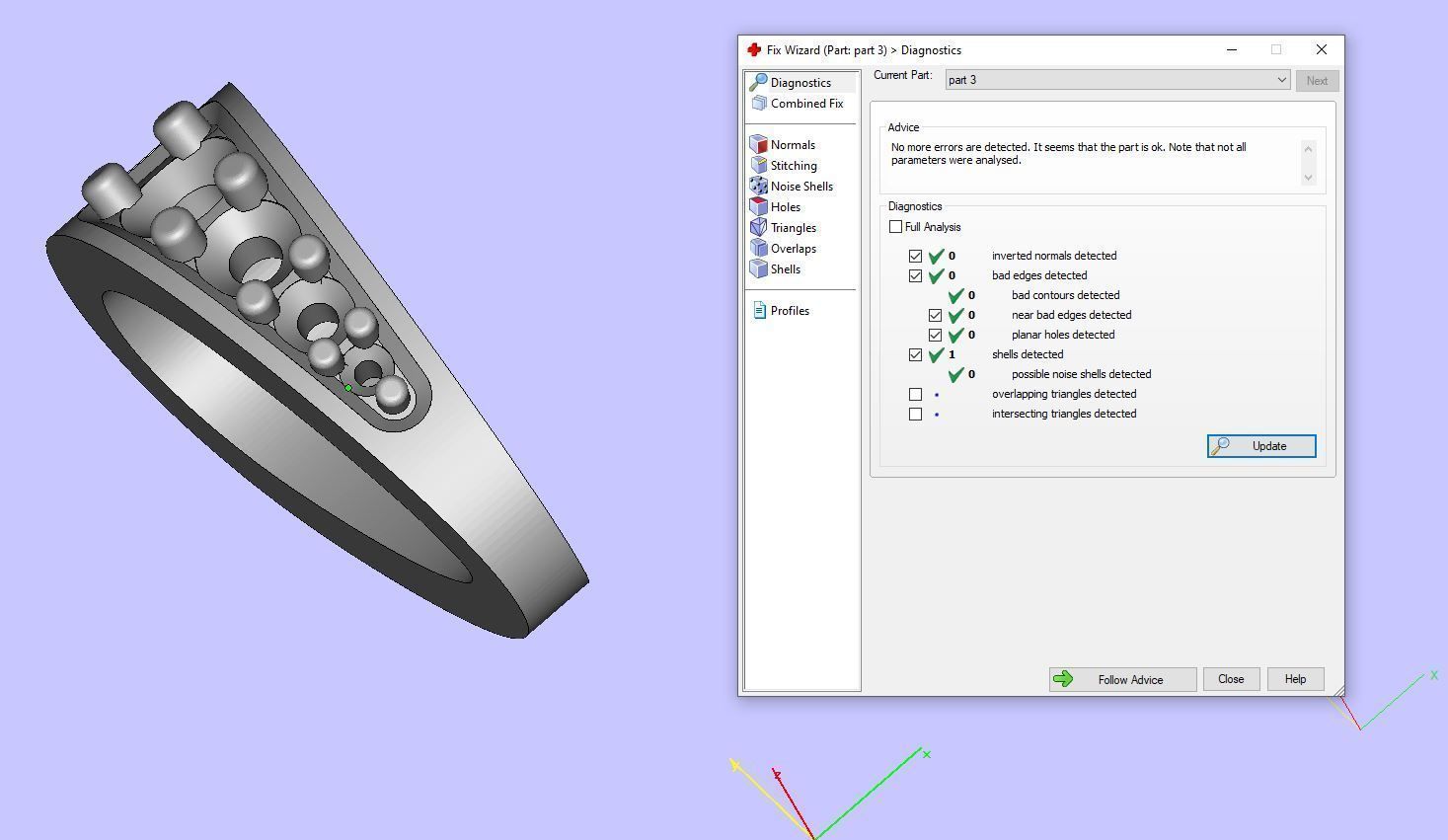 heart penndant 3D print model_2