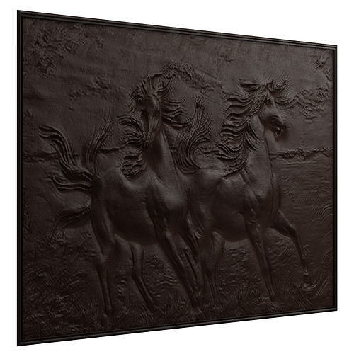3D wall paint 2 3D model