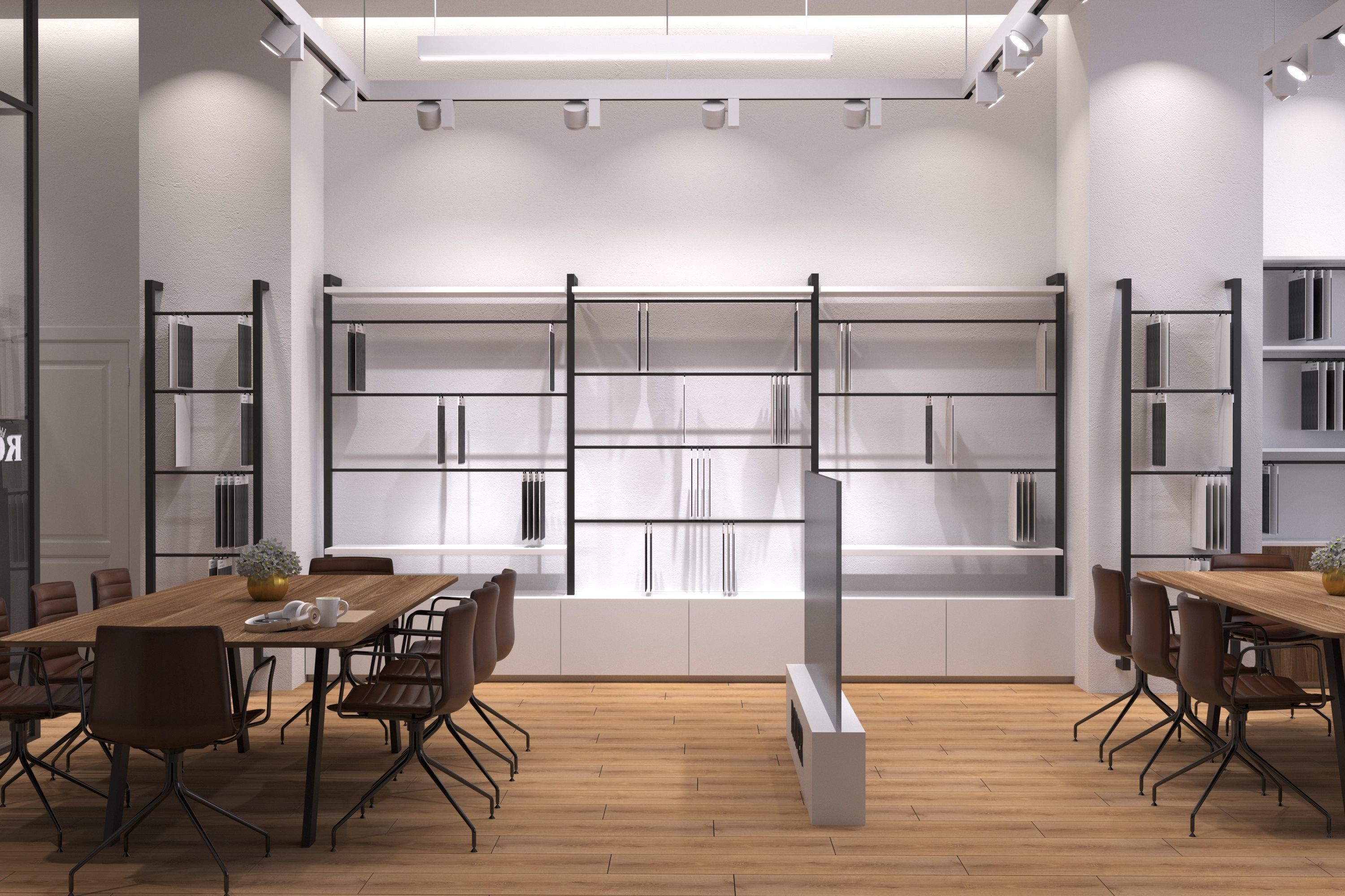 Office degree room 3D model_5