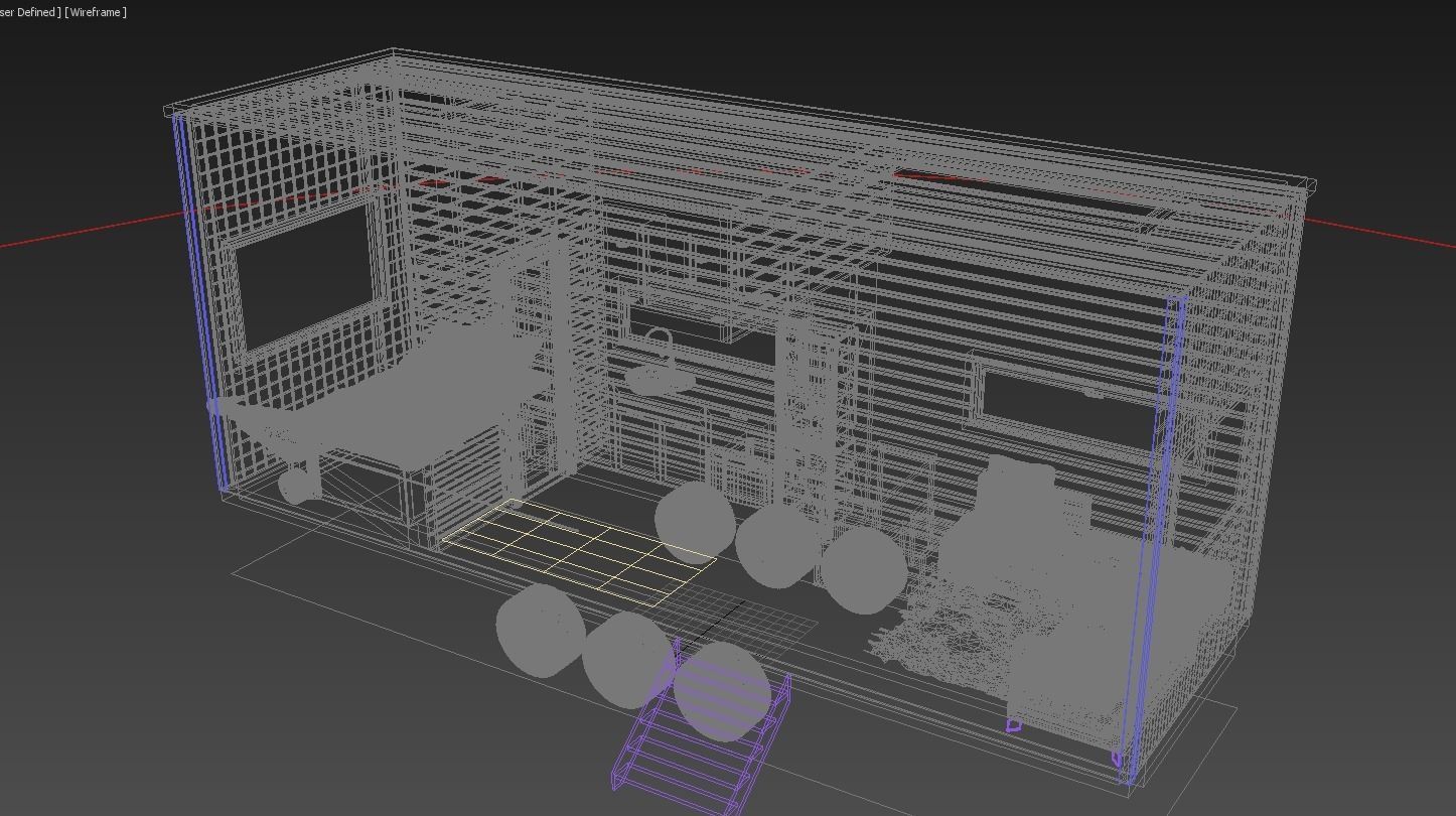 tiny house 3D model_10