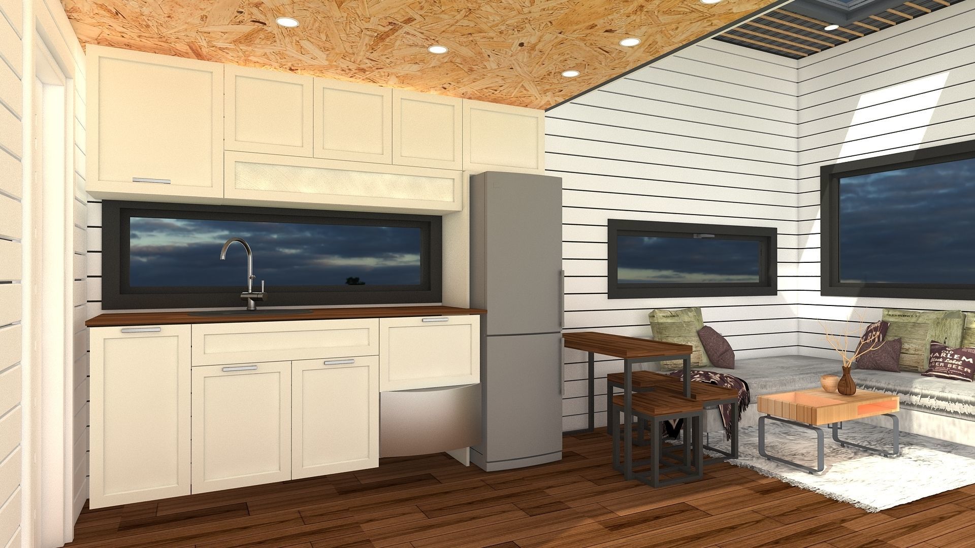 tiny house 3D model_3