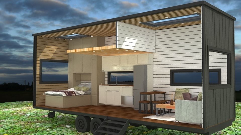 tiny house 3D model_6