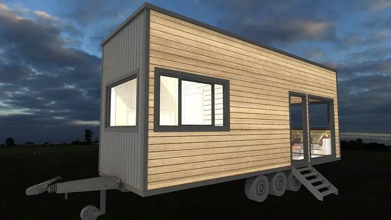 tiny house 3D model_0