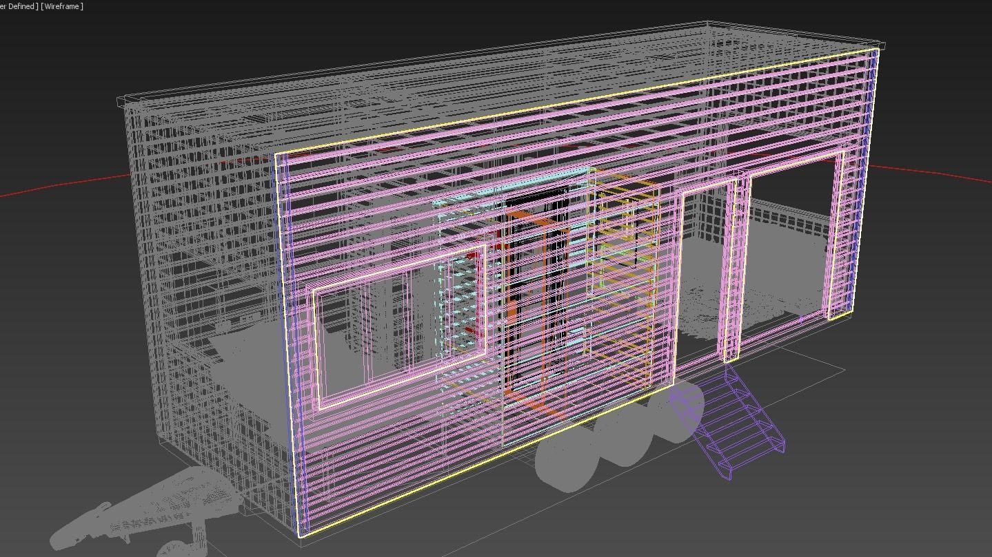 tiny house 3D model_9