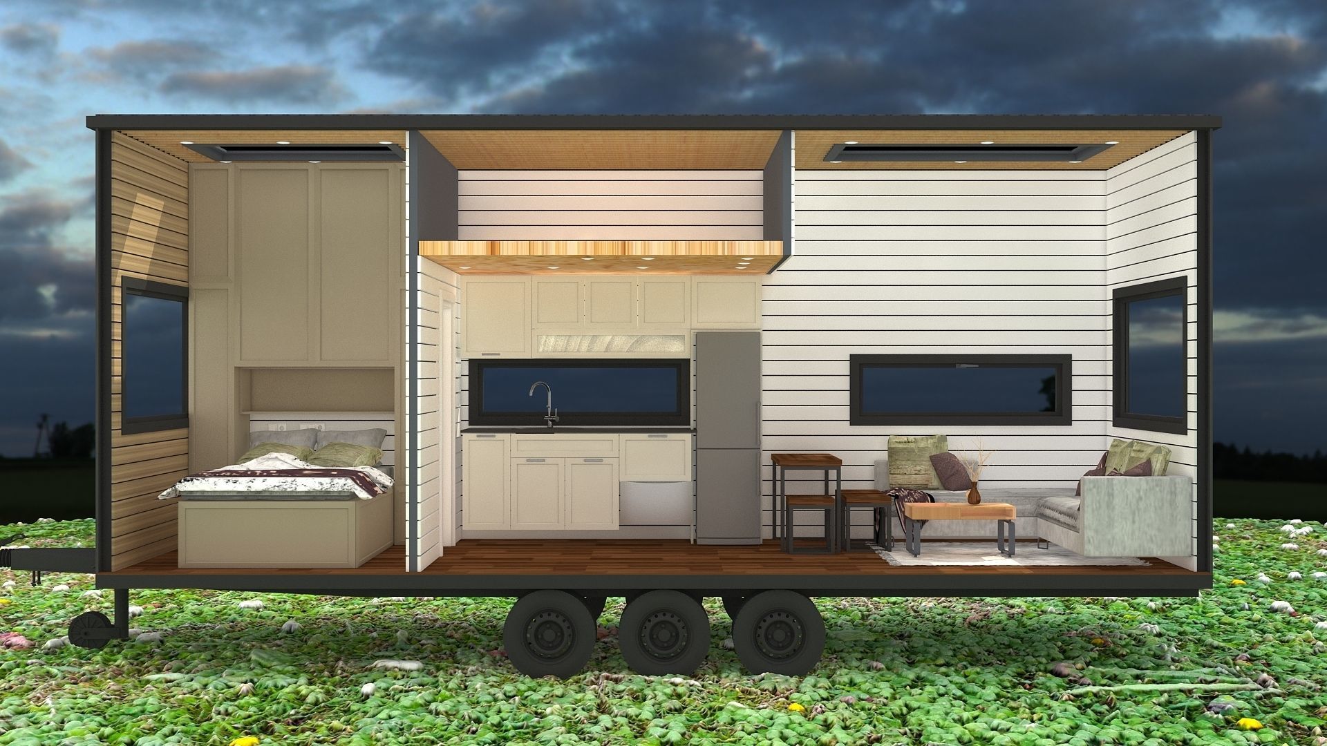 tiny house 3D model_8