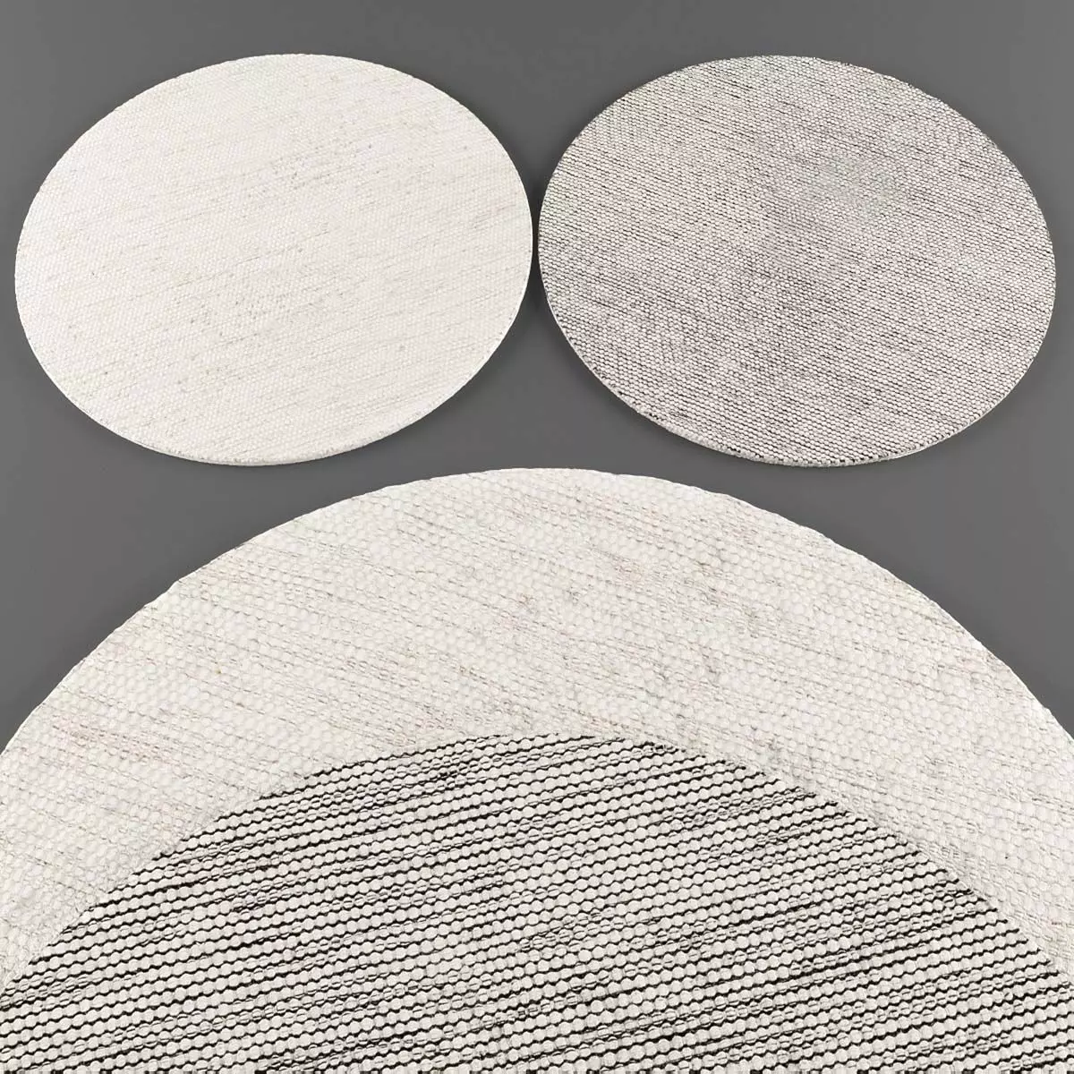 Rugs collection 286 Low-poly 3D model_0