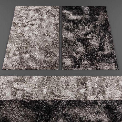 Rugs collection 289 Low-poly 3D model