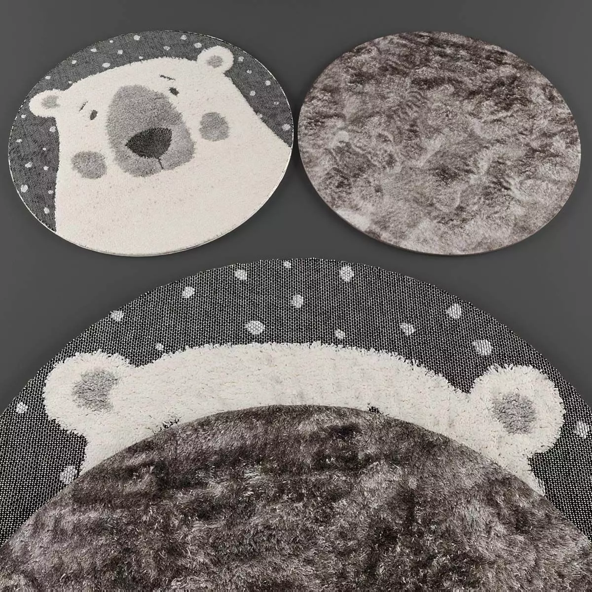 Rugs collection 290 Low-poly 3D model_0