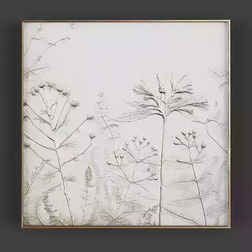 Picture Frames Low-poly 3D model