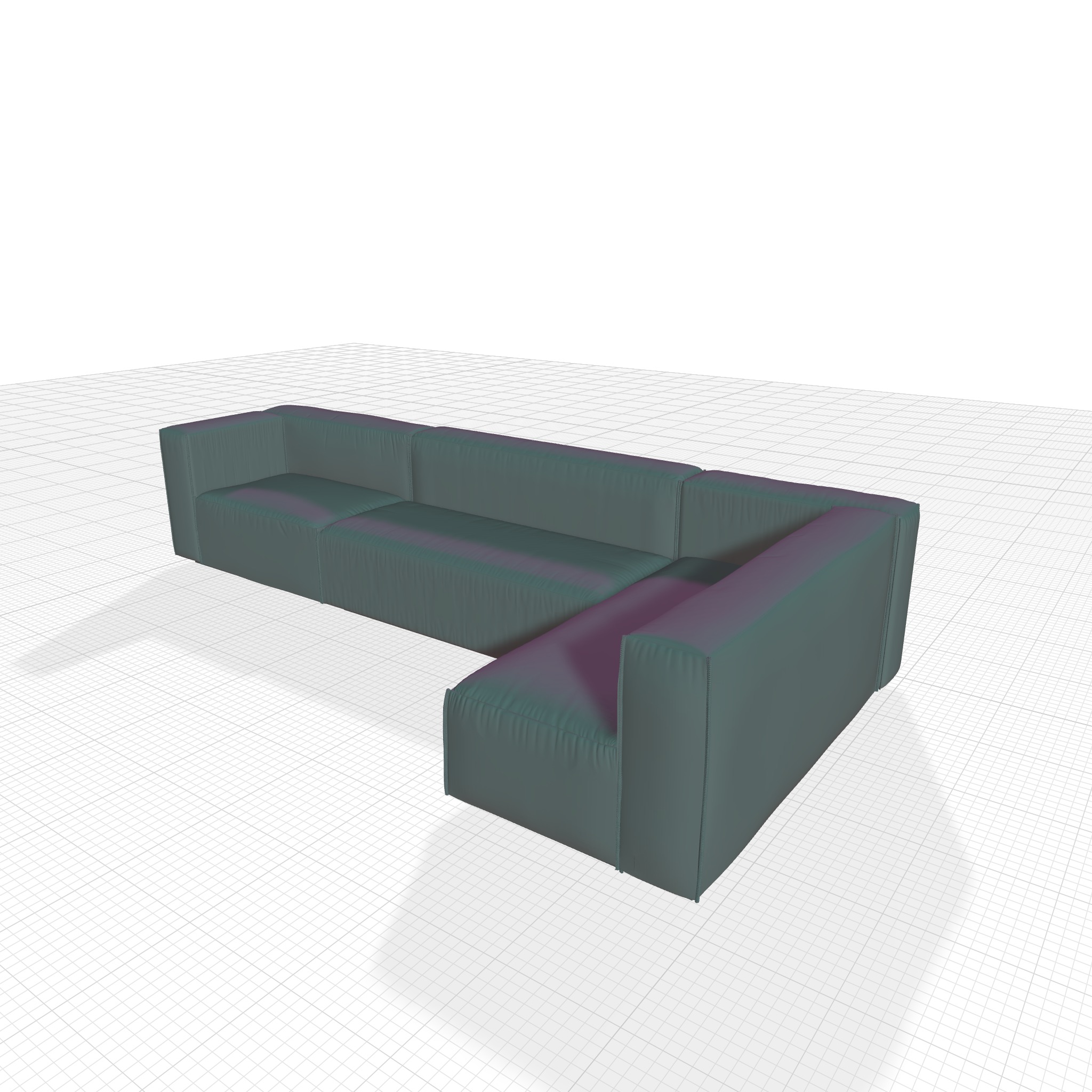 Cleon Sectional 3D model_2