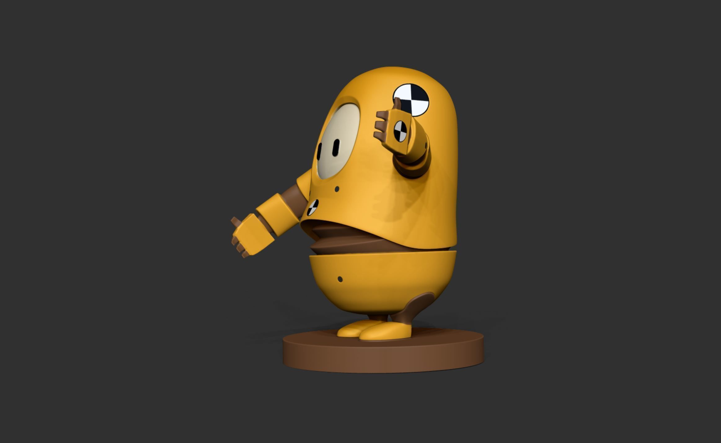 Fall Guys 3D print model_2