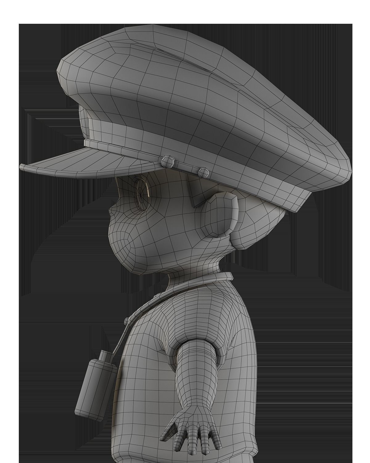 GHIBLI - Sosuke - 3D model Low-poly 3D model_13