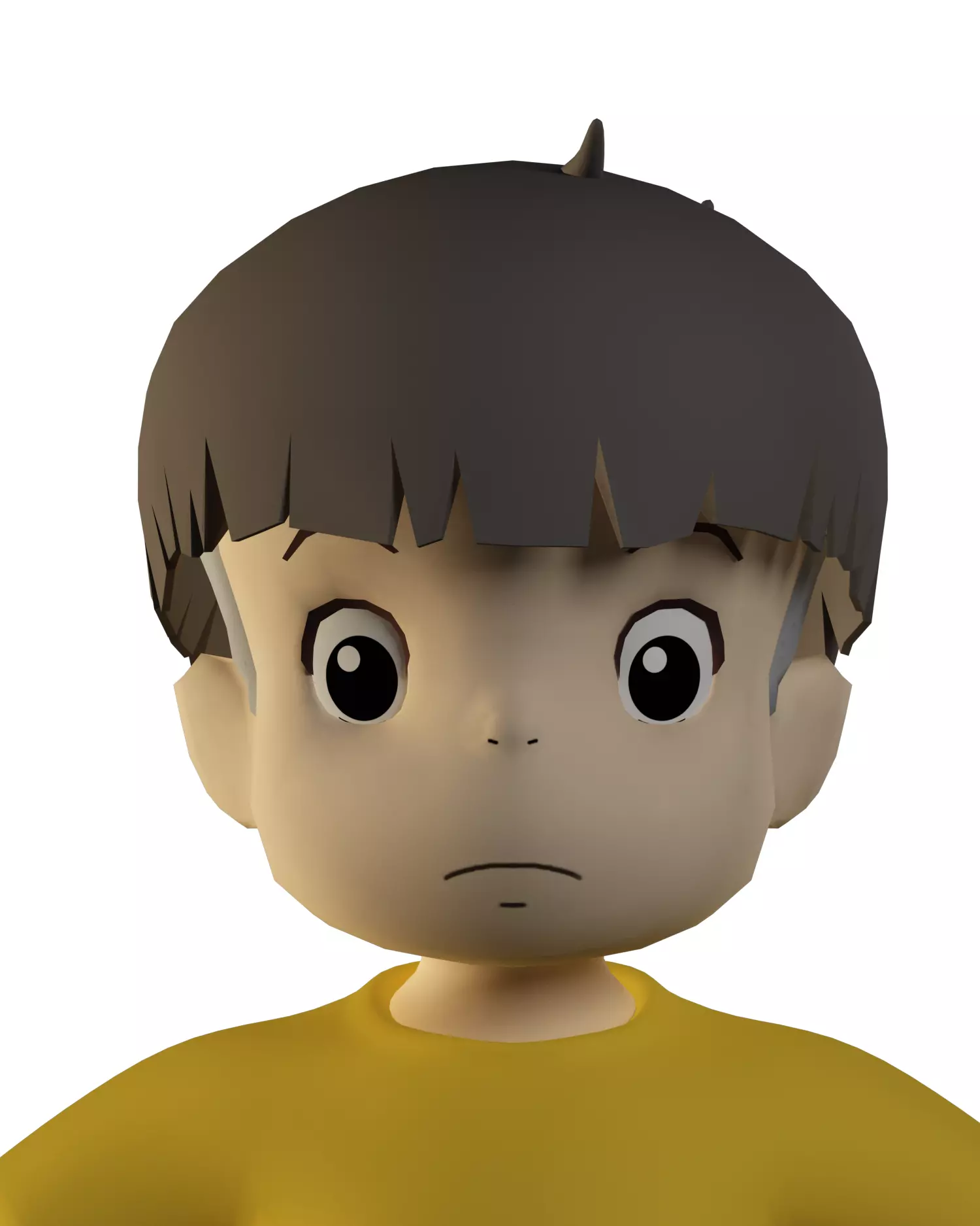 GHIBLI - Sosuke - 3D model Low-poly 3D model_0