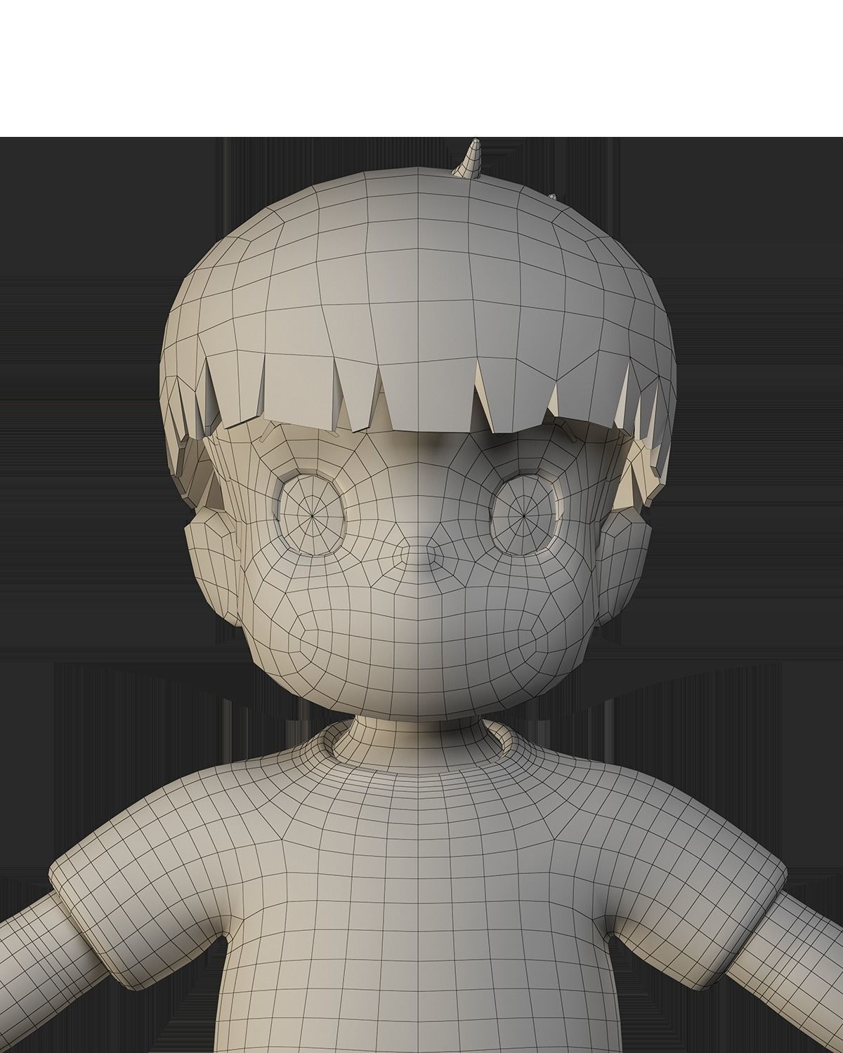 GHIBLI - Sosuke - 3D model Low-poly 3D model_11