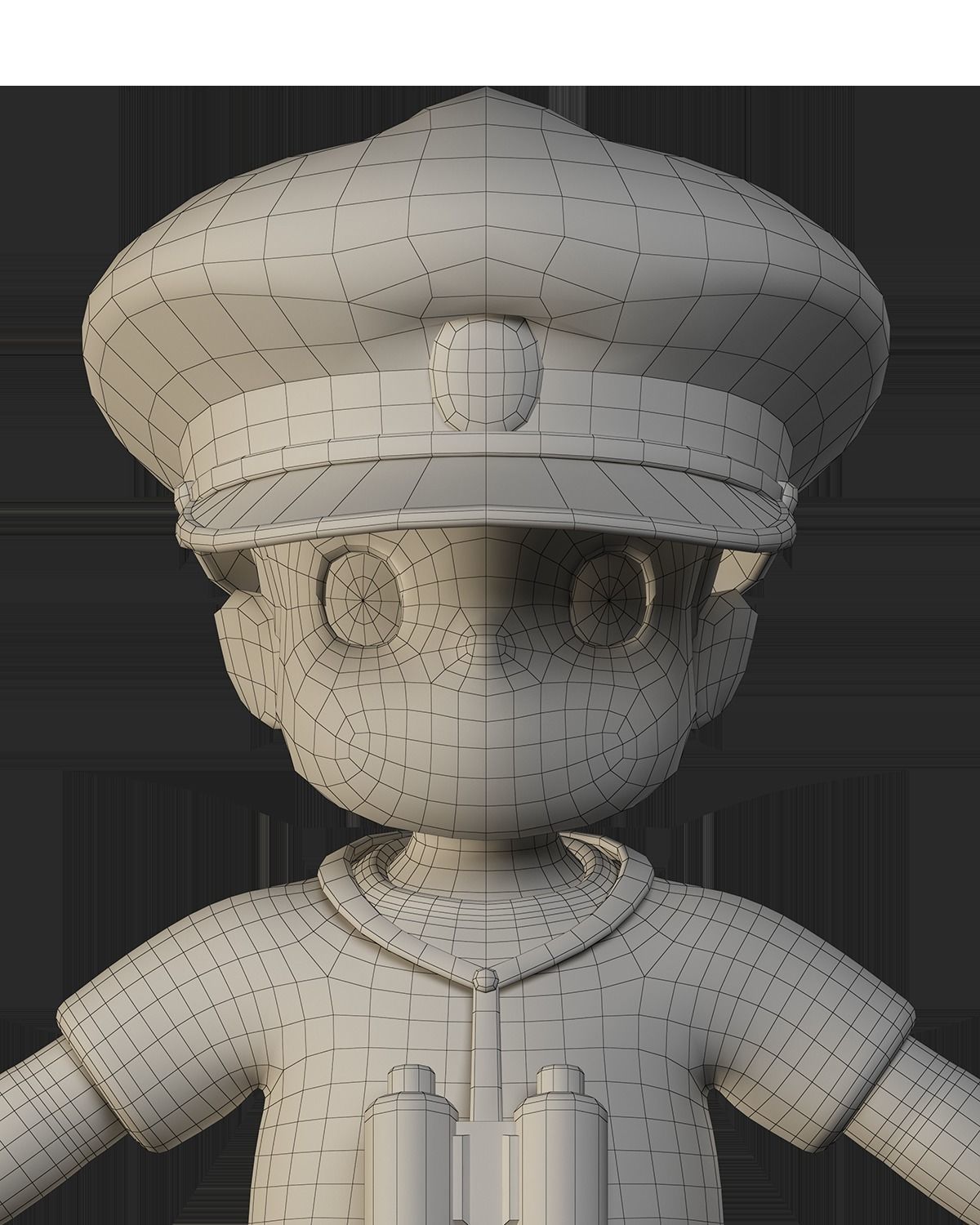 GHIBLI - Sosuke - 3D model Low-poly 3D model_12