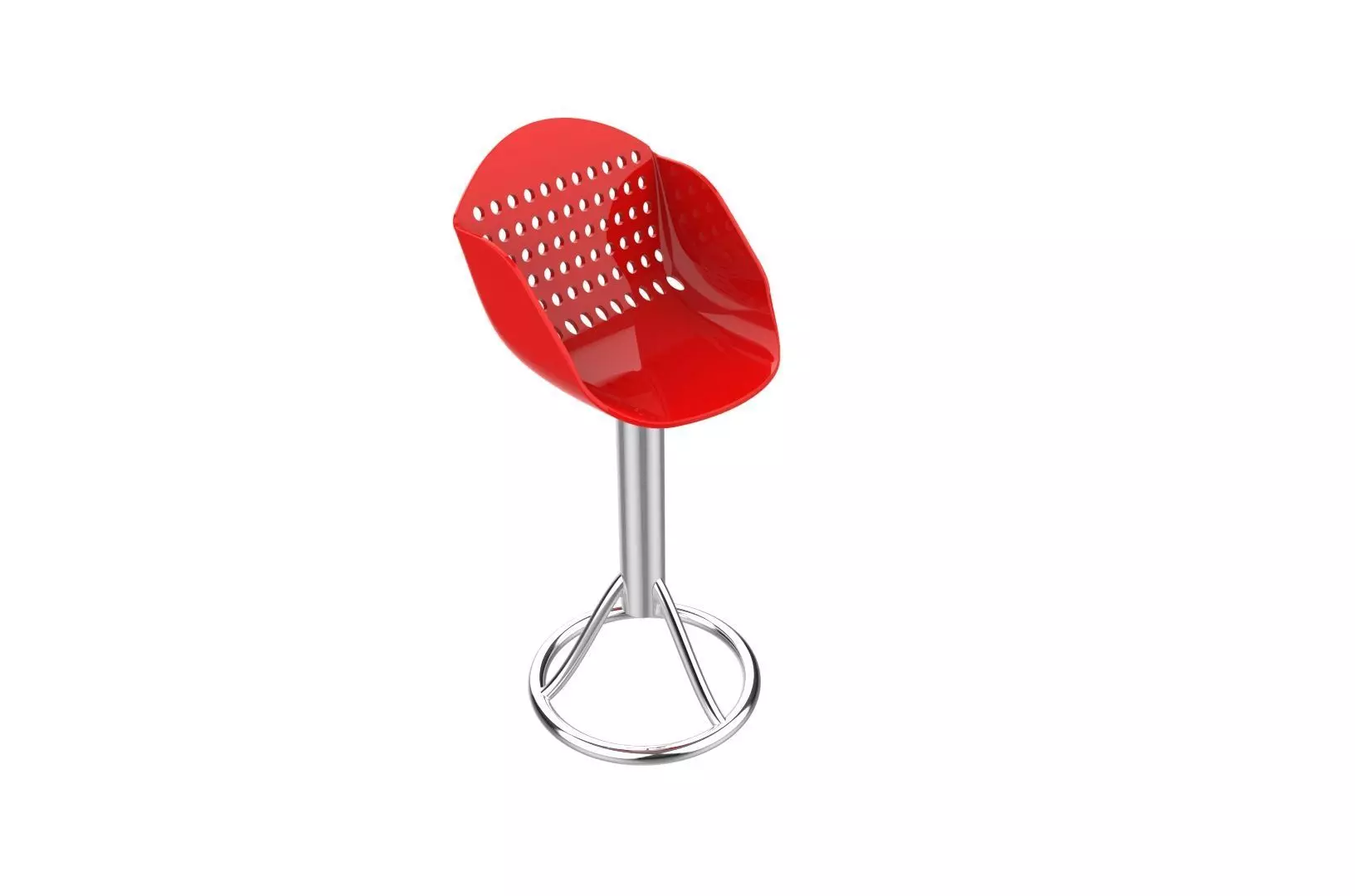 Bar seat 3D print model_0