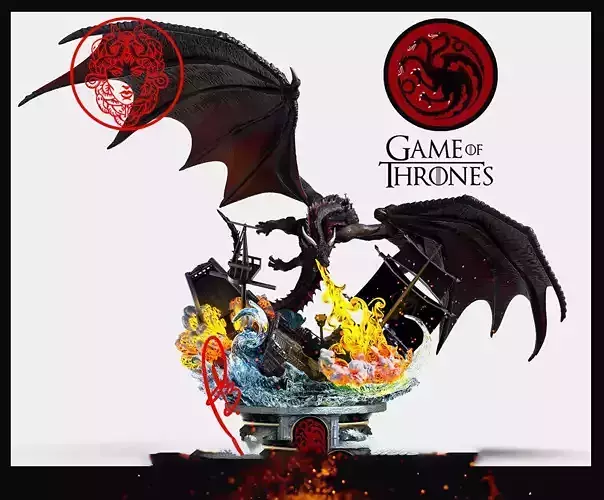 DROGON BY CREATIVE GEEK MB 3D print model