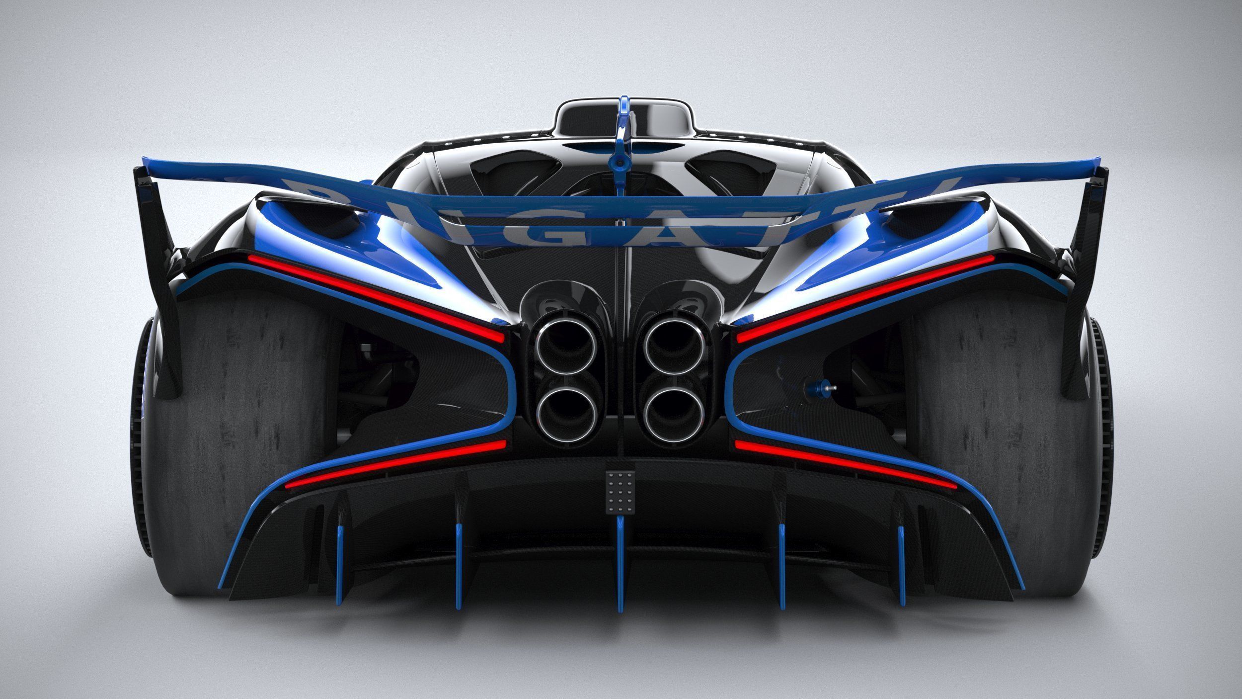 Bugatti Bolide Concept 2020 3D model_4